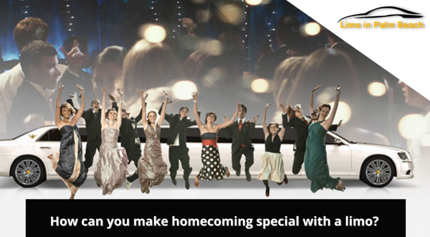 How can you make homecoming special with a limo?