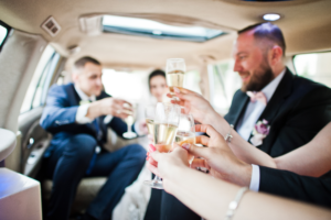 palm beach wedding limo