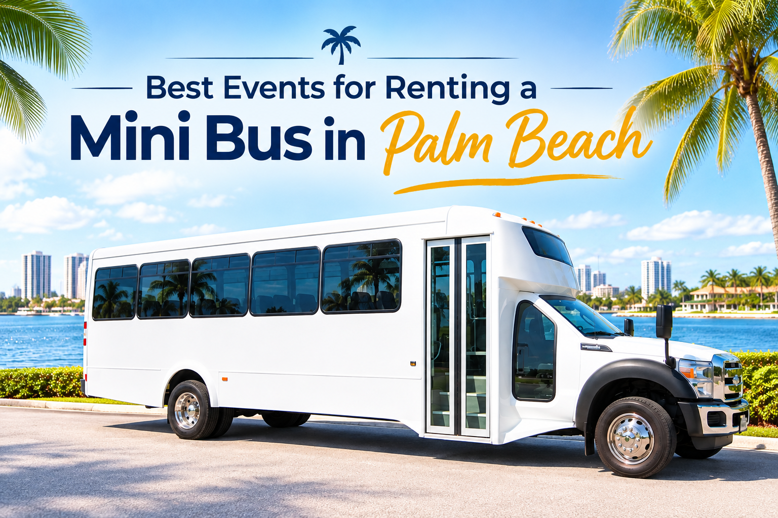 Best Events for Renting a Mini Bus in Palm Beach
