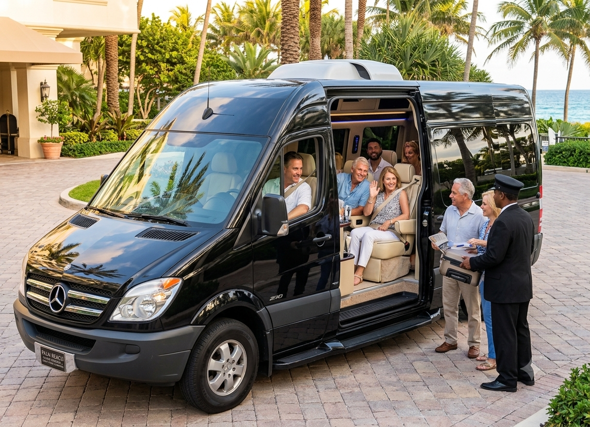 Why Group Travel Feels Easier in a Palm Beach Sprinter Limousine?